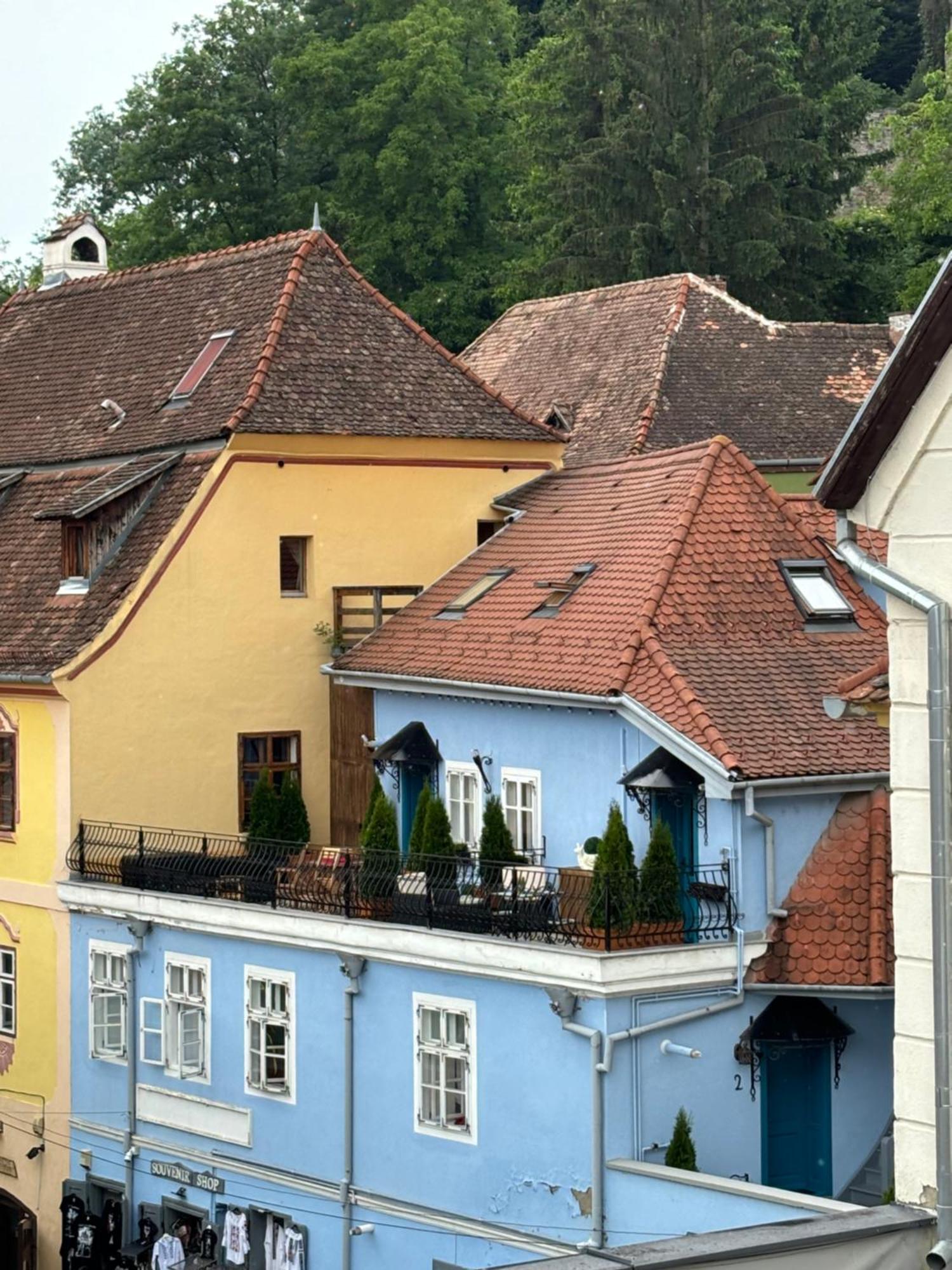 Blue House Citadel Sighisoara公寓 外观 照片